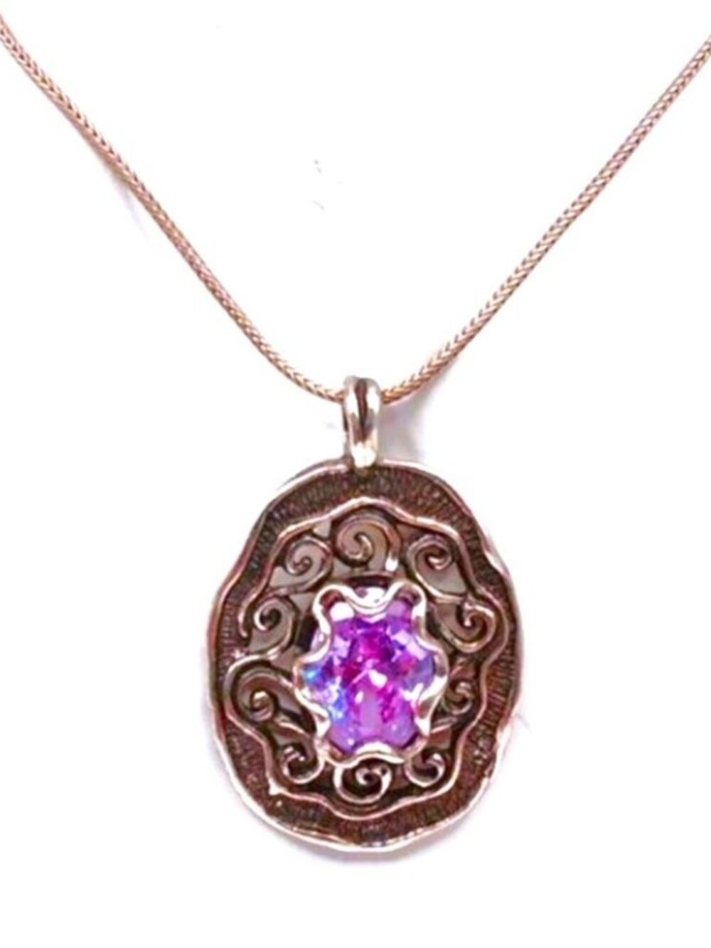 SHABLOOL ISRAEL STERLING SILVER NECKLACE
